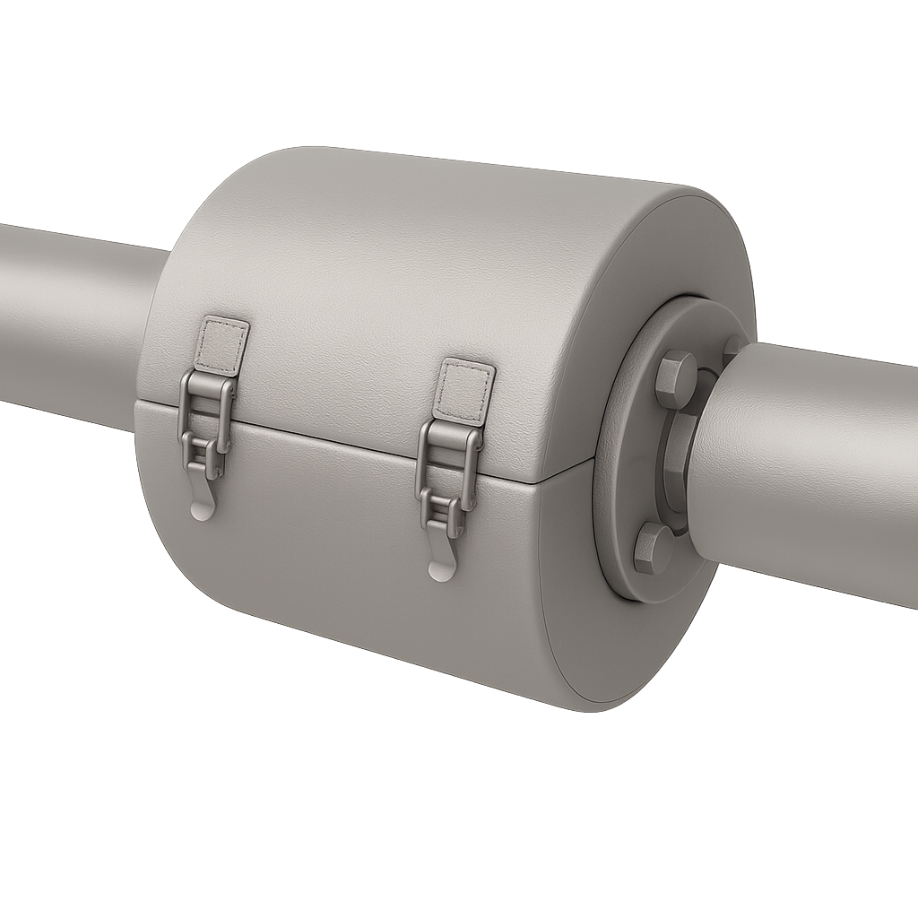 INSULATED FLANGE PAIR WITH REMOVAL BOX Diagram